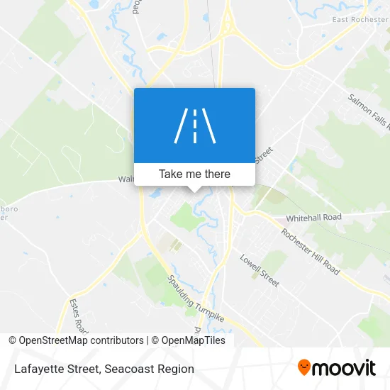 Lafayette Street map
