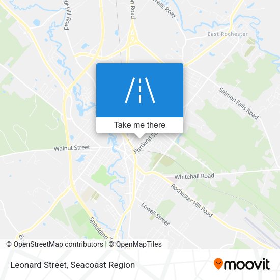 Leonard Street map