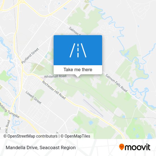 Mapa de Mandella Drive