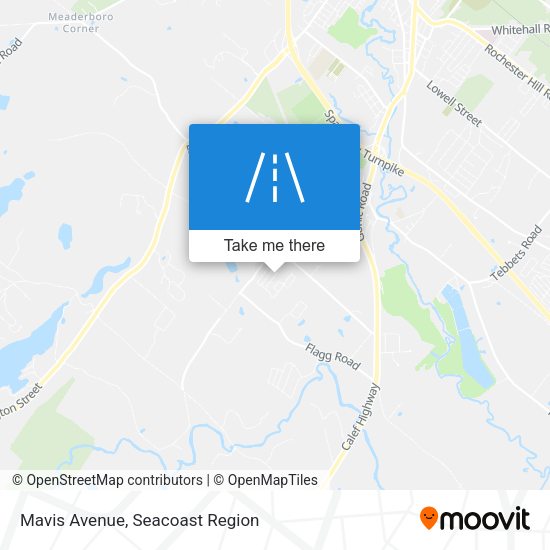 Mavis Avenue map