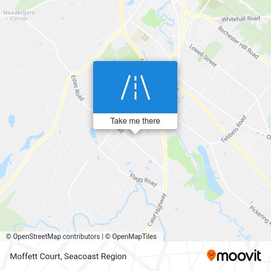 Mapa de Moffett Court