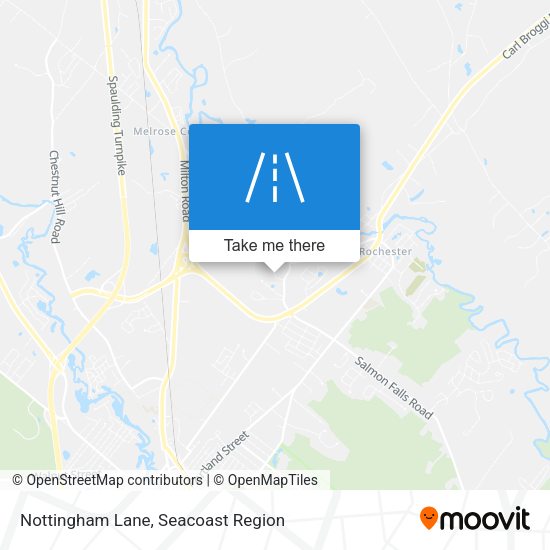 Nottingham Lane map