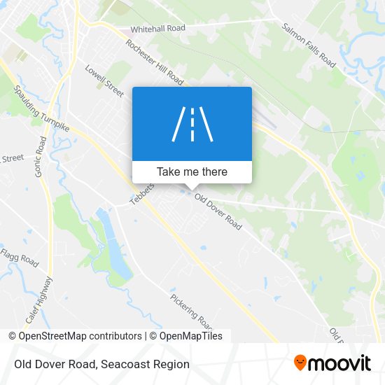 Old Dover Road map
