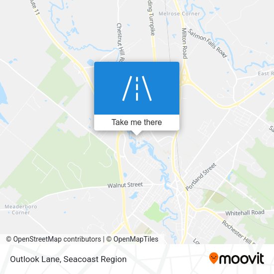 Outlook Lane map
