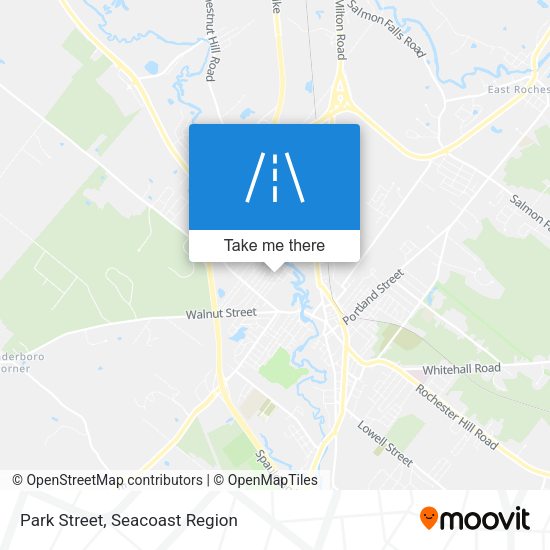 Mapa de Park Street