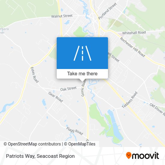Mapa de Patriots Way