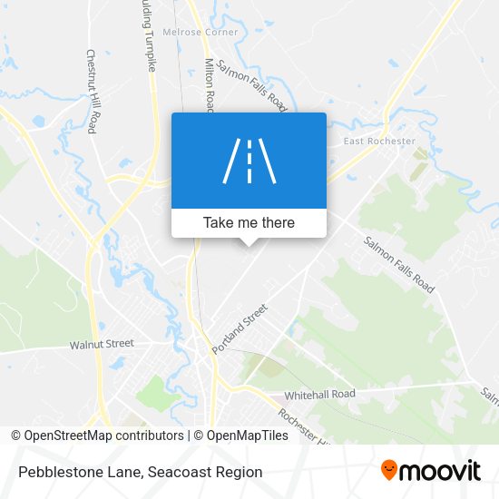 Mapa de Pebblestone Lane