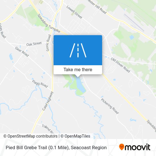 Mapa de Pied Bill Grebe Trail (0.1 Mile)
