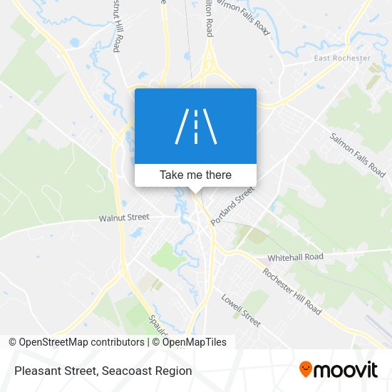Pleasant Street map