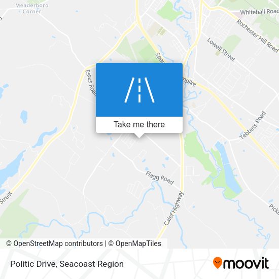 Politic Drive map