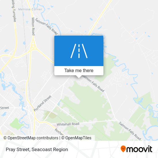 Pray Street map