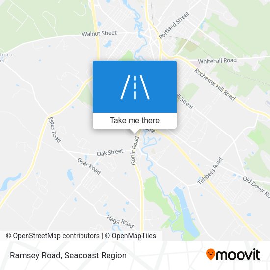 Ramsey Road map