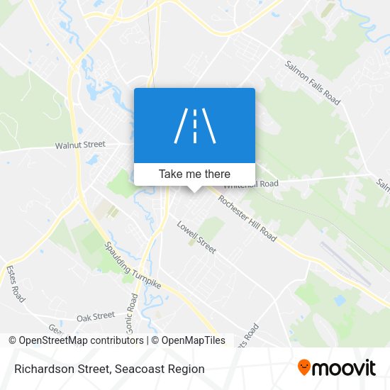 Richardson Street map