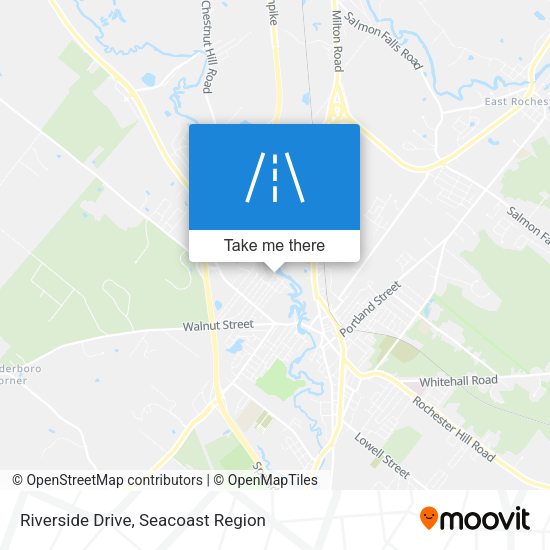 Mapa de Riverside Drive
