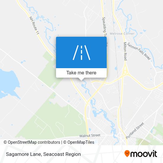 Sagamore Lane map
