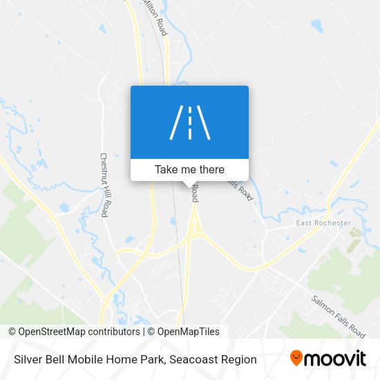 Silver Bell Mobile Home Park map