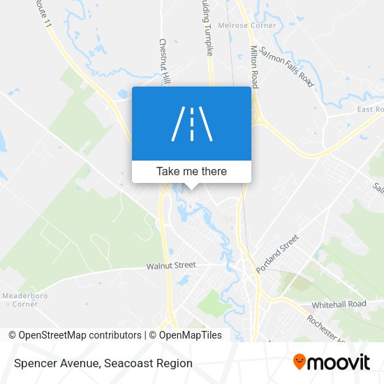 Mapa de Spencer Avenue