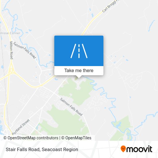 Mapa de Stair Falls Road