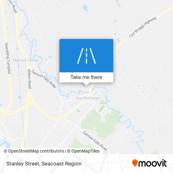 Stanley Street map