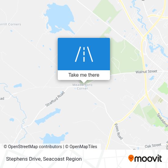 Mapa de Stephens Drive