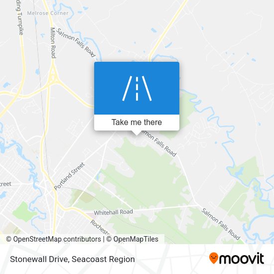 Stonewall Drive map