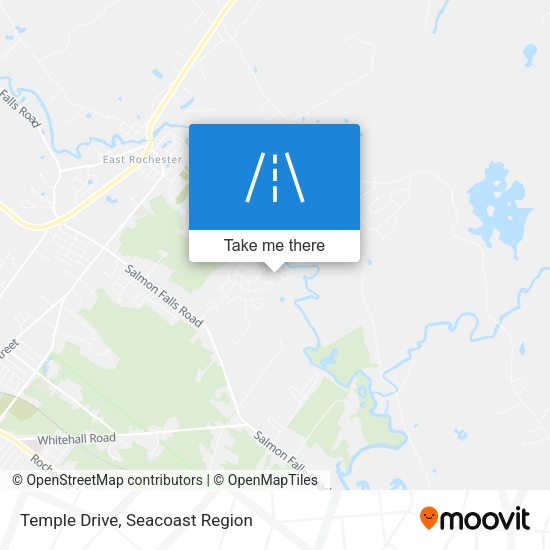Mapa de Temple Drive