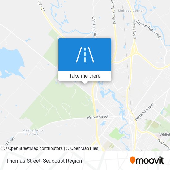Thomas Street map