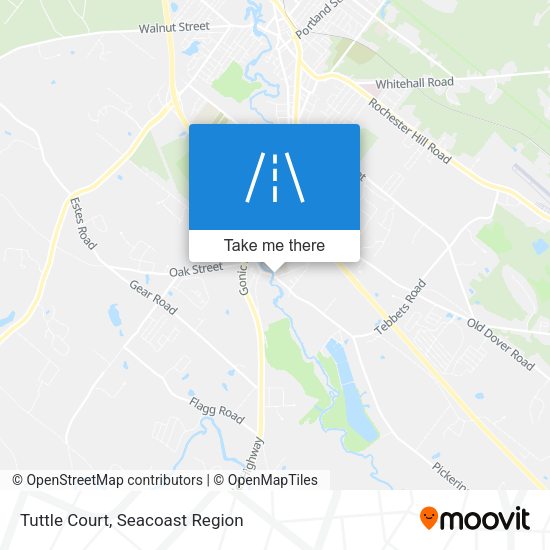 Mapa de Tuttle Court