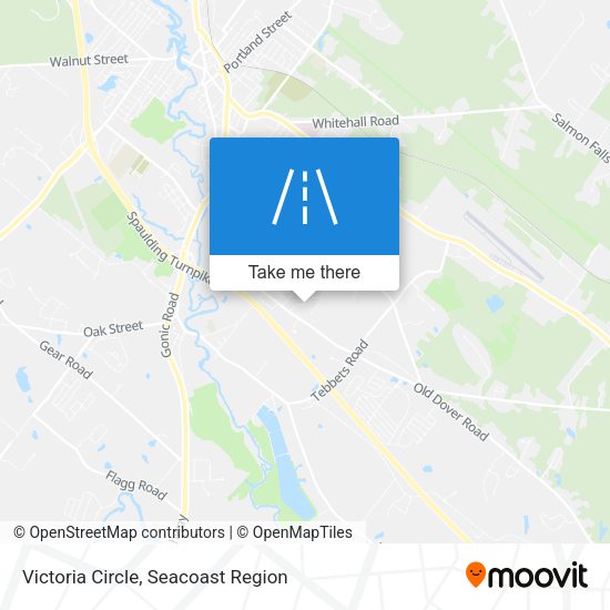 Victoria Circle map