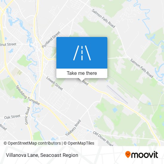 Mapa de Villanova Lane