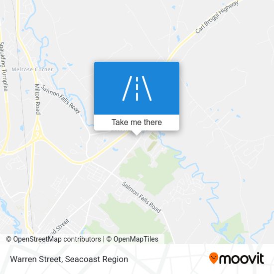 Warren Street map