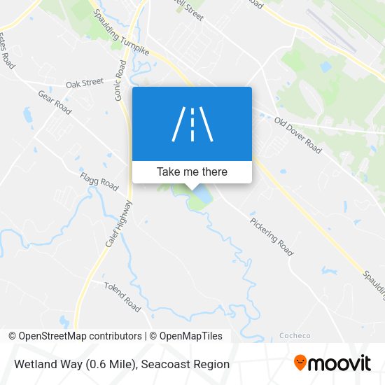 Wetland Way (0.6 Mile) map