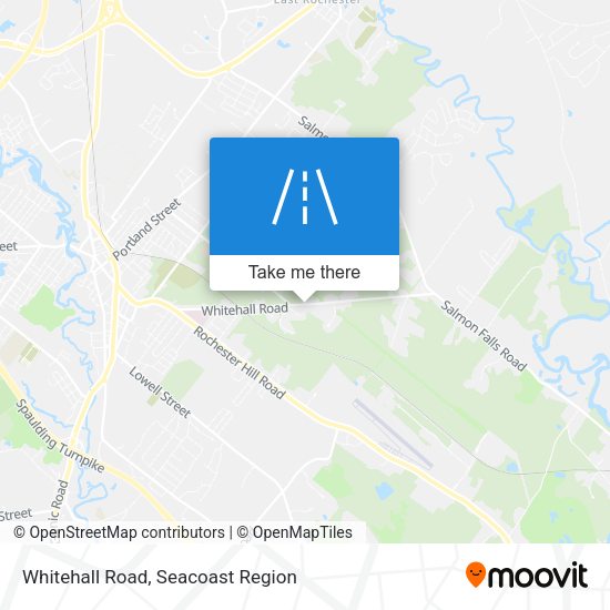 Mapa de Whitehall Road