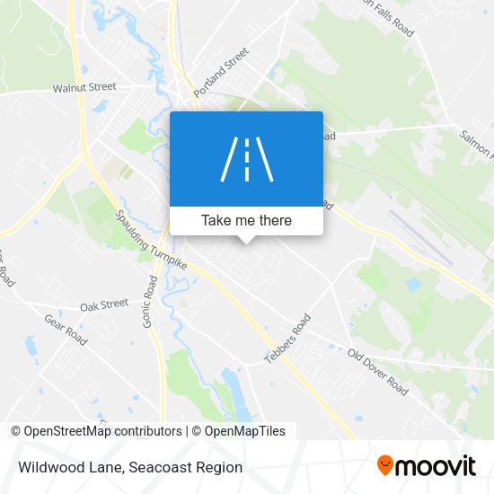 Mapa de Wildwood Lane