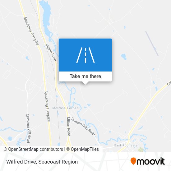 Wilfred Drive map
