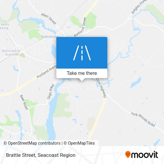 Brattle Street map