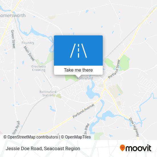 Mapa de Jessie Doe Road