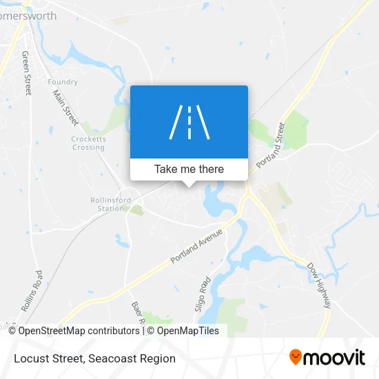 Locust Street map