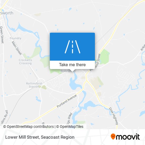 Lower Mill Street map