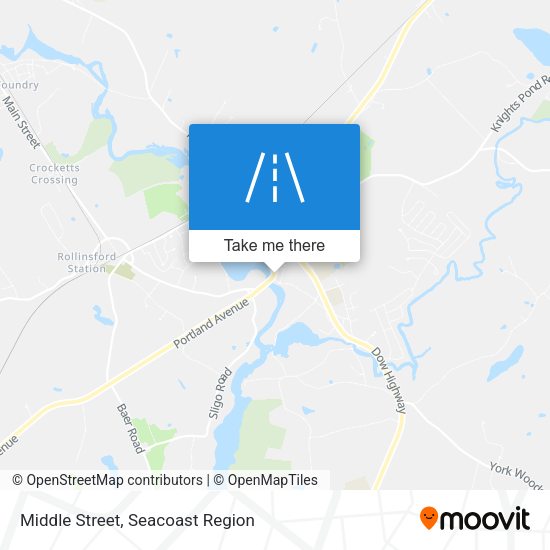 Middle Street map