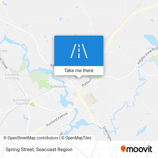 Spring Street map