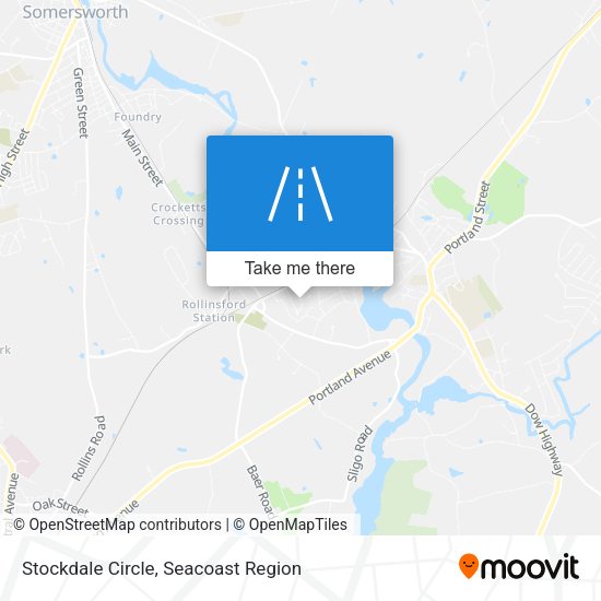 Stockdale Circle map
