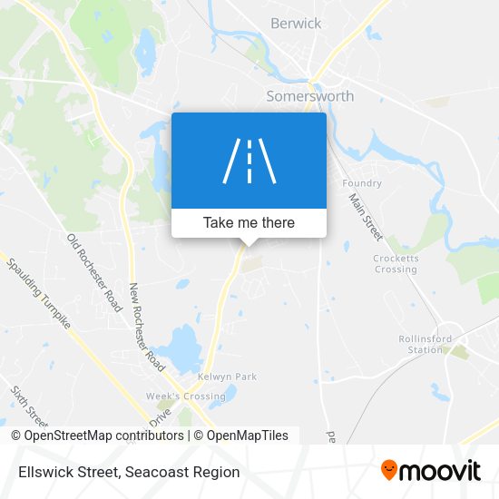 Ellswick Street map