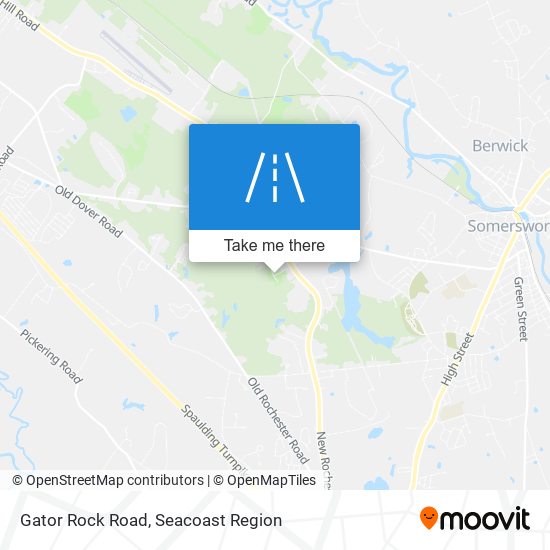 Mapa de Gator Rock Road