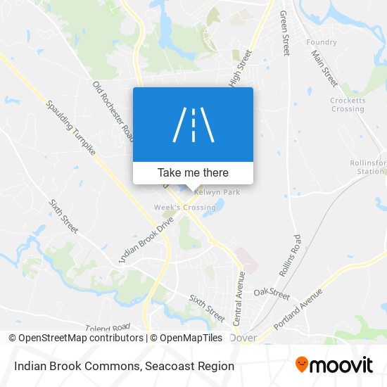 Indian Brook Commons map