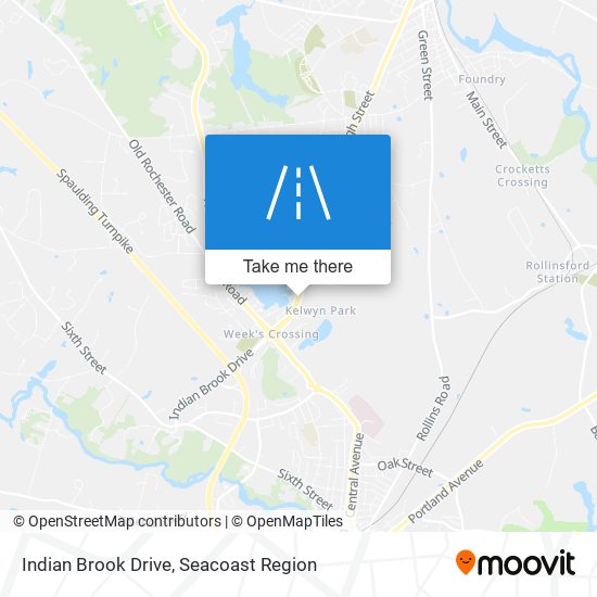 Indian Brook Drive map