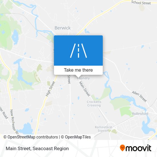 Main Street map
