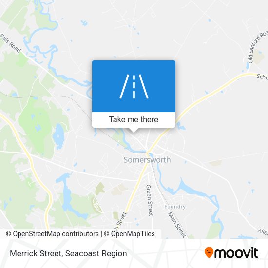 Merrick Street map