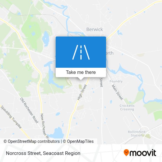 Norcross Street map