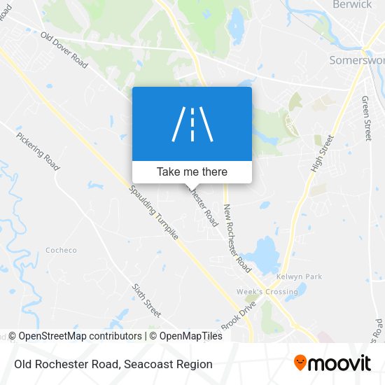 Old Rochester Road map